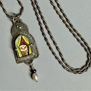 Hᴀɴᴅᴄʀᴀꜰᴛᴇᴅ Sᴛᴇʀʟɪɴɢ Sɪʟᴠᴇʀ Wʜɪᴍsɪᴄᴀʟ Pᴇɴᴅᴀɴᴛ Nᴇᴄᴋʟᴀᴄᴇ ꜰʀᴏᴍ Esᴛʀɪɴ Wɪʟsᴏɴ